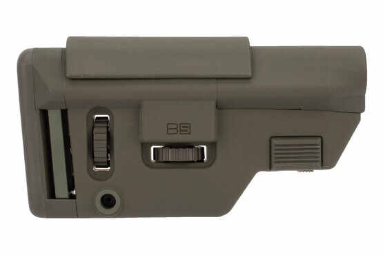 B5 Systems 556 collapsible precision stock comes in olive drab green